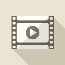 動画 Movieのアイコン素材 Flat Icon Design フラットアイコンデザイン