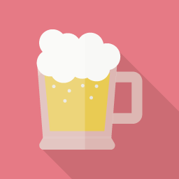 Drink Flat Icon Design フラットアイコンデザイン