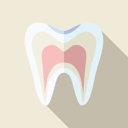 歯のフラット素材　その2