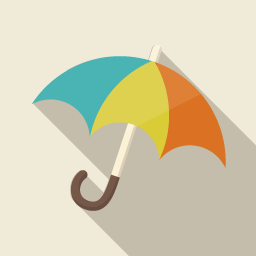 Weather Flat Icon Design フラットアイコンデザイン