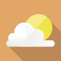 Cloud Flat Icon Design フラットアイコンデザイン