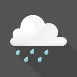 雨のアイコン素材 Flat Icon Design フラットアイコンデザイン