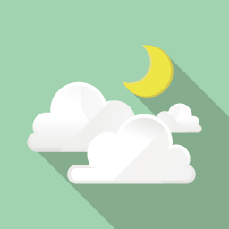 Weather Flat Icon Design フラットアイコンデザイン